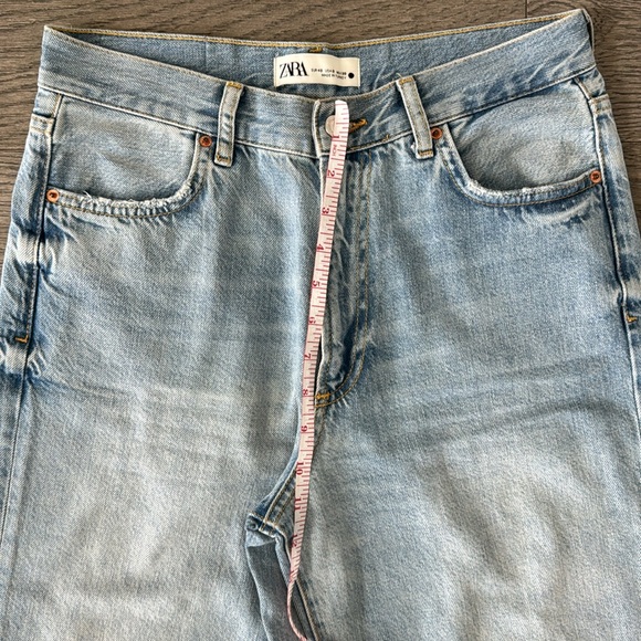 🌼ZARA🌼 Pax Culotte High Waist Jeans, Size 8 - Picture 5 of 9